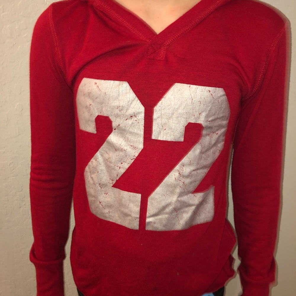 Work out young girls long sleeved shirt